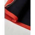 thumbnail image 6 of inhzoy Thermal Wetsuit Jacket for Men Neoprene Long Sleeve Swim Top Scuba Kayaking Cold Water Red L, 6 of 7