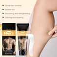 thumbnail image 5 of Beauos Men's Rapid Hair Removal Gel, Fast-Acting Depilatory for Chest/Back, Soothing Aloe Complex, 3 Sizes for Body Hair Management, 5 of 9
