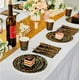 thumbnail image 3 of Black and Gold Party Supplies 175 Pieces Disposable Party Dinnerware Set, 3 of 5