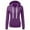 Purple Sweatshirt for Winter, variant on XPMWRP Women's Hooded Drawstring Sweatshirt Solid Color Long Sleeve Casual Pullover Fall Winter Warm Fashion Sports Sweatshirts with Pockets Green M