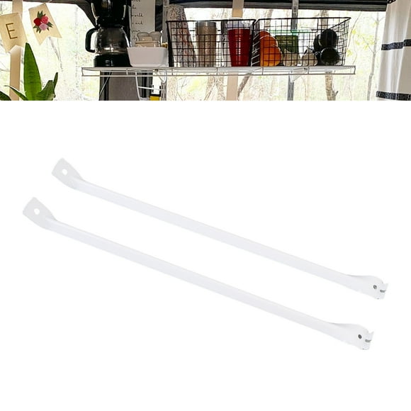Wire Closet Shelving Brackets, Space Saving 12 Inch Closet Wire Shelf Brackets 2PCS for RV