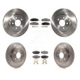 thumbnail image 1 of Transit Auto Front Rear Disc Brake Rotors and Ceramic Pads Kit for Car 2009 Ford Mustang Bullitt K8T-100916, 1 of 11