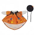 thumbnail image 2 of AuroraX Witch Dress with Hat 19 inch Porch Goose Halloween Outfits , 23" Porch Goose Clothes Sets 17 inch Fall Holiday Halloween Decorations Outdoor Plastic Porch Goose Accessories, 2 of 8