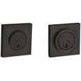 thumbnail image 2 of Baldwin 8221 Santa Monica Contemporary Square Double Cylinder Deadbolt - Bronze, 2 of 2