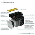 thumbnail image 3 of YB9A-A 12V 9AH BATTERY 130 CCA, 3 of 6
