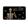 thumbnail image 1 of Halloween Skeleton Decorative Mat Non- Indoor Outdoor Floor Rug for Kitchen Bathroom Entrance Porch Party, 1 of 6