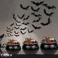 thumbnail image 2 of PMU Halloween Cauldron 3Pc- 18",16",12" Witch Plastic Cauldron Candy bowl Black, For Halloween Decor, 2 of 5