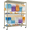 Gold, variant on P8 Max Heavy Duty Clothes Rack(With Extended Width Design) Rolling Clothing Racks for Hanging Clothes,Portable Garment Rack with Lockable Wheels,51.2" W x 15.8" D x 80.5" H,Load 700LBS,Black