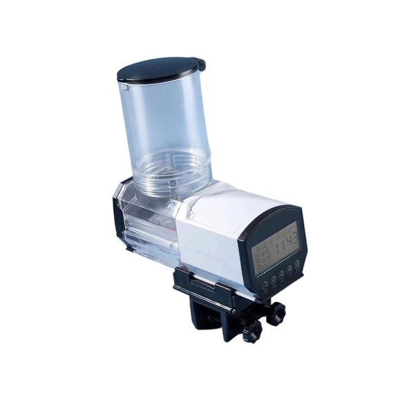 Fish Tanks Feeders 6 Presets Timings Dispenser Automatic Operated for Indoor Aquariums