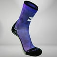 thumbnail image 2 of Zensah Abstract Fade Socks (Mini Crew) M / Purple, 2 of 3