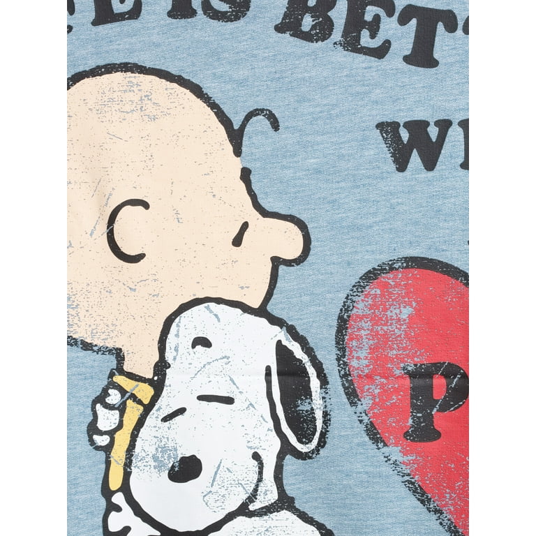 Peanuts Women\'s Snoopy Pajama Set, 2-Piece | Shortys