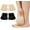 Black, variant on 2 Pairs Open Five Toe Socks Forefoot Pads Half Socks Women Lace Toeless Socks Peep Toe Socks Invisible Toe Topper Socks Anti Slip No Show Socks for High Heels Sandals Flat Shoes
