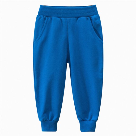Linfrsh Toddler Boy Sweatpants Kids Sport Jogger Cotton Casual Active Playwear Sweats Pants, 1-2 Years