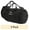Black, variant on WHITEDUCK FILIOS Canvas Duffle Bag Waterproof 48"x20" (Brown & Olive) Travel/Sports/Weekender Bag