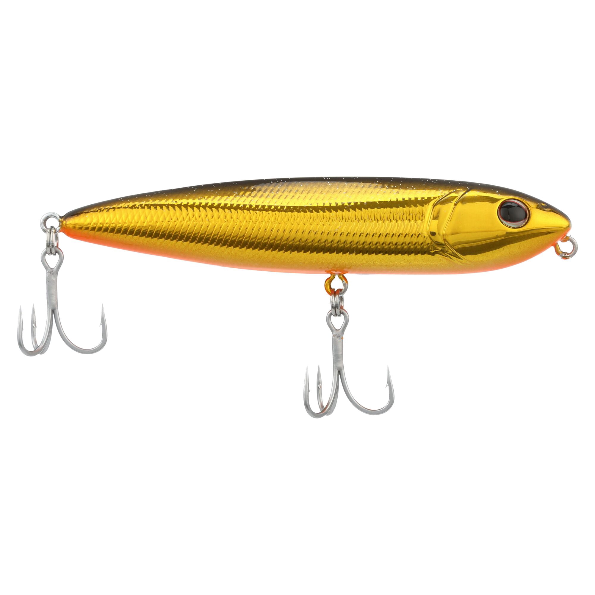 Berkley J-Walker 90 Saltwater, 3.5 in, Topwater Baits, Black Gold (1 Count)