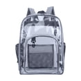 thumbnail image 1 of Mochila De Viaje Impermeable Y Transparente Gris, 1 of 3