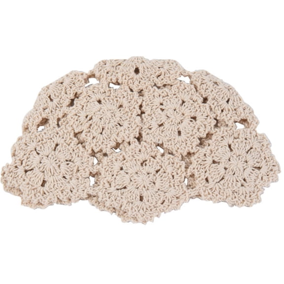 Yokua Womens Vintage Handmade Crochet Cotton Hat Summer Autumn Hollow Out Floral Knit