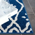 thumbnail image 3 of Safavieh Amherst Amina Geometric Area Rug, Blue/Creme, 5'3" x 8', 3 of 9