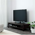 thumbnail image 2 of Ikea TV Bench Stand Unit, Black-Brown, Width: 58.63", Depth: 21.63", Height: 13.3, 1026.21711.104, 2 of 3