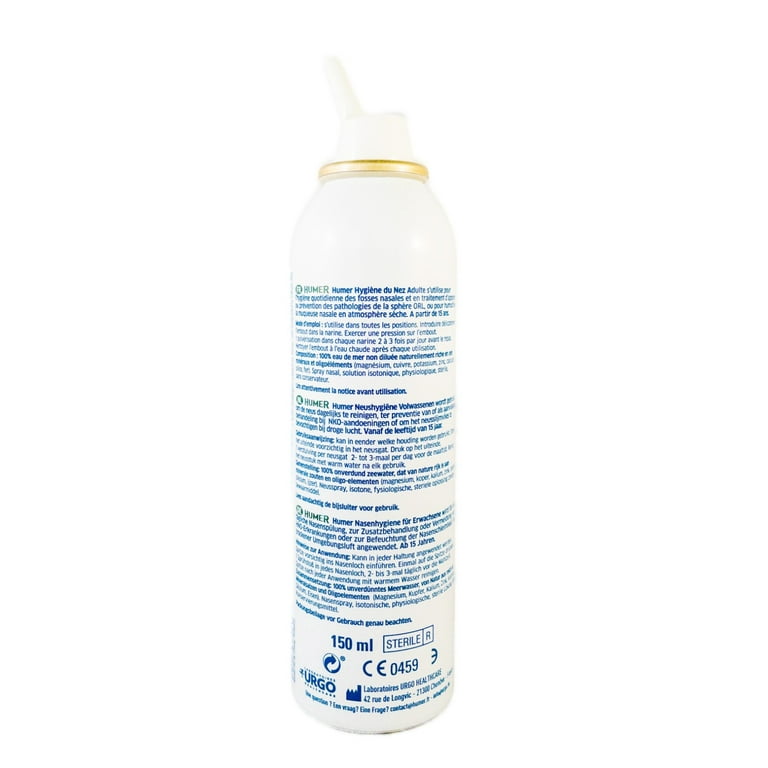 Humer Hygiène du Nez Adulte 150 ml