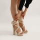 thumbnail image 3 of Tacones Plataforma DREAM PAIRS Altos con Bloque Grueso para Mujer Nude, 3 of 8