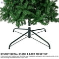 thumbnail image 3 of BadPiggies 6ft Artificial Christmas Tree Green Pine Holiday Decoration with Metal Stand Easy Assembly for Indoor Outdoor, 3 of 8