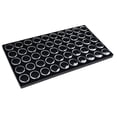 thumbnail image 6 of 888 Display USA - 50 Black Foam Gem Jars Showcase with Black Stackable Display Tray, 6 of 6