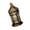 Bronze trumpet, variant on AOOOWER Floor Standing Candle Holder Handmade Iron Exotic Wind Lamp For Eid Holiday