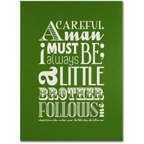 Trademark Fine Art "Little Brother II" Canvas Art by Megan Romo