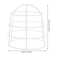 thumbnail image 2 of IDEANATEGRATE Pantalla De De Resistente Para Con Protección Universal Para Bombillas, 2 of 7
