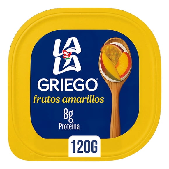 Yoghurt batido Lala Griego frutos amarillos 120 g