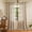 Beige Wildflower, variant on Lipa Farmhouse Floral Linen Curtains for Bedroom Living Room,Semi-Blackout Rod Pocket Curtains,Beige,52" x 63"