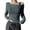 Army Green women fall long sleeve crop top a1, variant on Women's Fall Winter Long Sleeve Off Shoulder Crop Top Slim Fit Casual Basic Pullover Tops Solid Crew Neck Tee Blouses Fashion Streetwear Y2K Trendy Clothes, Gray 2XL