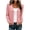 Pink, variant on Lutiedan Cardigan Sweaters for Women Long Sleeve Button Down Cardigan Casual V Neck Fall Cardigan Tops,Dark Gray