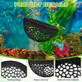 thumbnail image 3 of Uxcell Escondite Flotante en Forma de Corazón para Acuario 2-Pack, Hamaca para Peces Betta, Juego para Decoraciones de Acuario, Tamaño S, Negro, 3 of 6