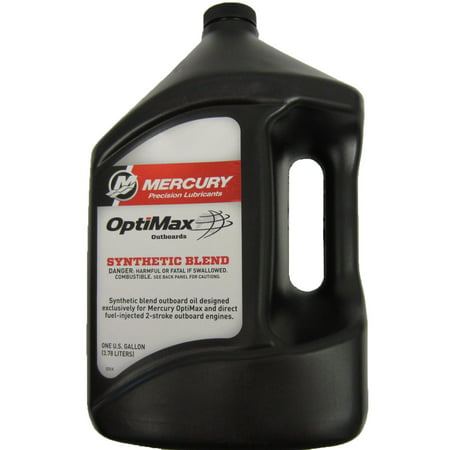 Quicksilver New OEM 2 Cycle Synthetic Blend Optimax / DFI Outboard Engine Oil