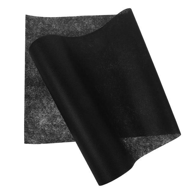 OULII 1 Roll Fusible Interlining For Sewing Black Non Woven Fabric For Apparel Industry Professionals