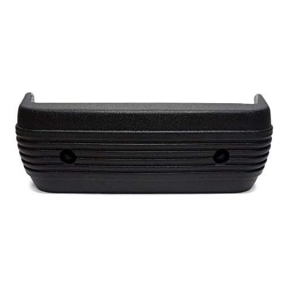 Club Car DS Golf Cart Front Bumper 1993-Up - Black Plastic Replacement - Fits Gas & Electric Models - Replaces 1016868