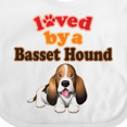 thumbnail image 4 of Inktastic Basset Hound Dog Lover Boys or Girls Baby Bib, 4 of 4