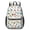 Excavator and Tree, variant on Excavator and Hard Hat Blue Pattern 17" School Backpacks for Teens,Waterproof Oxford Fabric,S-Shape Padded Straps for School,Travel,Hiking,Camping