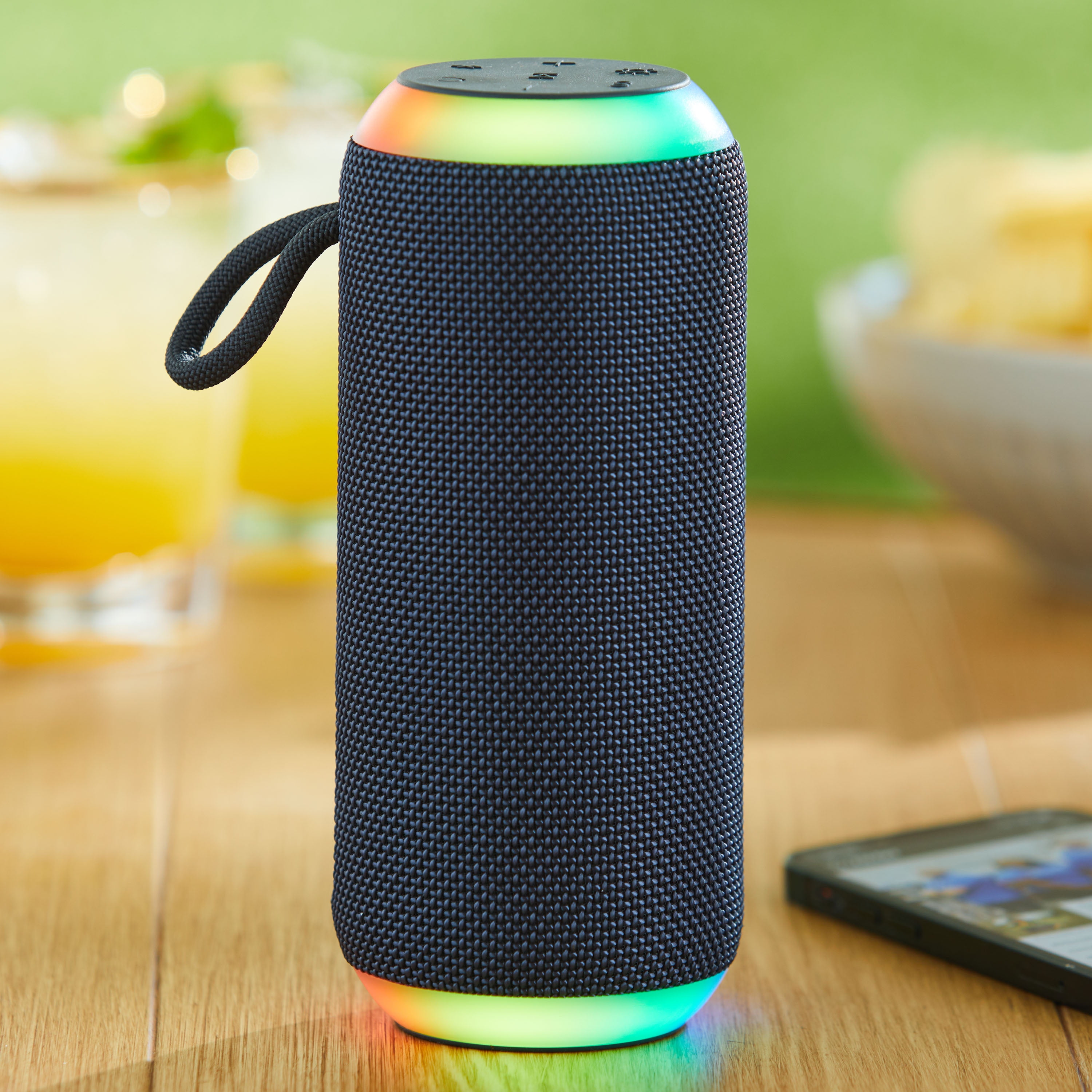 onn Medium Rugged Speaker with Bluetooth Wireless Technology