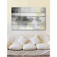 thumbnail image 5 of Parvez Taj  - 'Peaceful Greys' Painting Print on Wrapped Canvas 24 x 16, 5 of 5