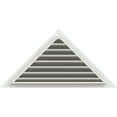 thumbnail image 4 of 40"W x 13 3/8"H Triangle Gable Vent (56 1/2"W x 18 7/8"H Frame Size) 8/12 Pitch: Primed, Functional, Rough Sawn Western Red Cedar Gable Vent w/ 1" x 4" Flat Trim Frame, 4 of 12