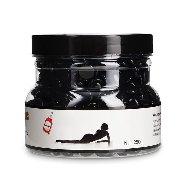 Qarigey Cuentas de cera para la depilación Frijoles depilatorios opcionales Herramientas de belleza multicolor Terapia sin papel Suministros para el Dispositivos de depilación negro Qarigey CE012017-06