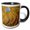 Black/White, variant on 3drose, Colorado, Uncompahgre National Forest. Curved Aspen Trees at Sunrise., 15oz Mug