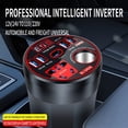 thumbnail image 2 of SUTENGDA DC 12V/24V To 110V/220V DC Converter 200W Car Power Inverter With 4 USB Ports Charger, 2 of 4