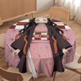 thumbnail image 4 of Kamado Nezuko Round Tablecloth Print Decorative Table Cover Washable Table Cloths for Dining Party Picnic 50x50in, 4 of 8