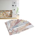 thumbnail image 4 of Tile Sticker, 12Pcs PVC Floor Sticker Floor Decal  for Bathroom for Kitchen for Living Room KIT044,KIT043,KIT046,KIT047,KIT042, 4 of 7