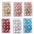 thumbnail image 4 of 15Pcs Hanging Ball Christmas Baubles Ornaments Set Tree Pendants Decoration Gift Balls, 4 of 5