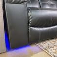 thumbnail image 6 of Signature Design by Ashley Kempten Reclining Sofa in Black, 6 of 11